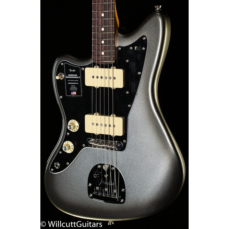 Fender American Professional II Jazzmaster Rosewood Fingerboard Mercury Lefty (956) - ULT975560809905