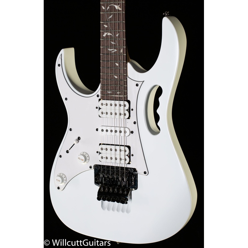 Ibanez Steve Vai Signature JEMJR White Lefty (044) - ULT975560809935