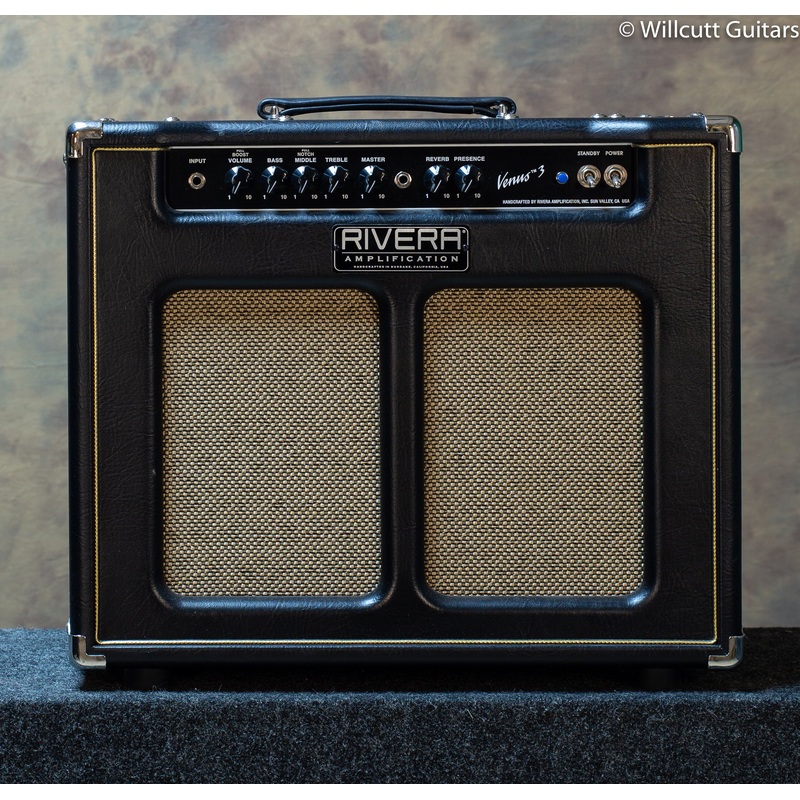 New Old Stock Rivera Venus III Black 1x12 Combo - ULT975560810212