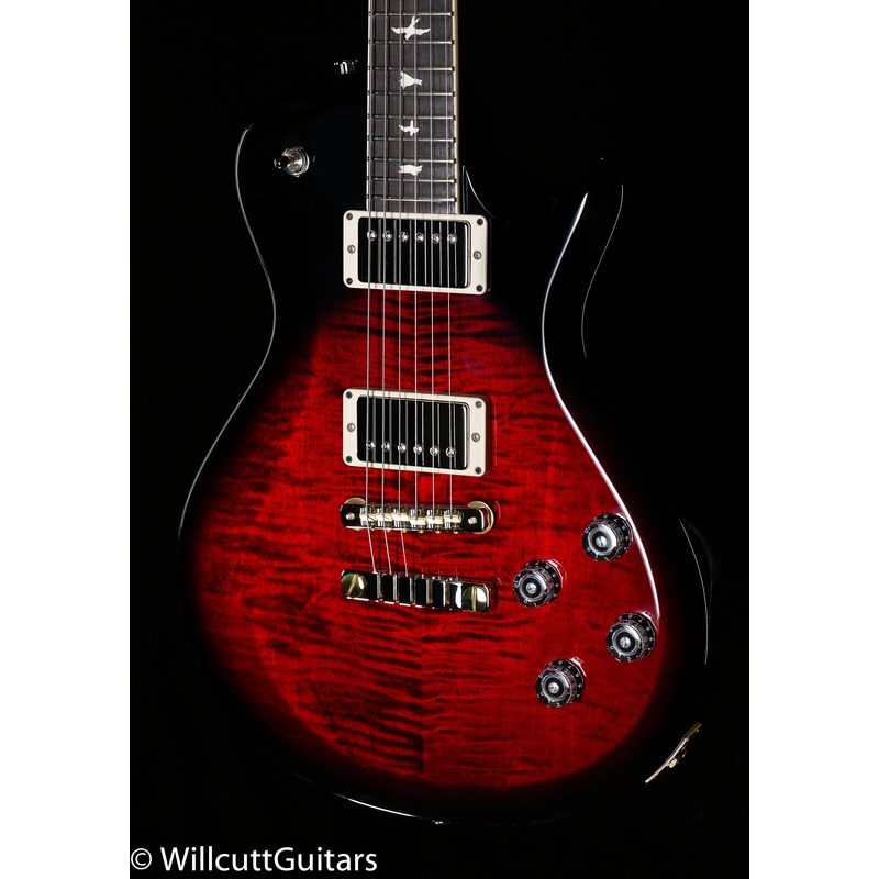 PRS S2 McCarty Singlecut 594 Fire Red Smokeburst (496) - ULT975560810060