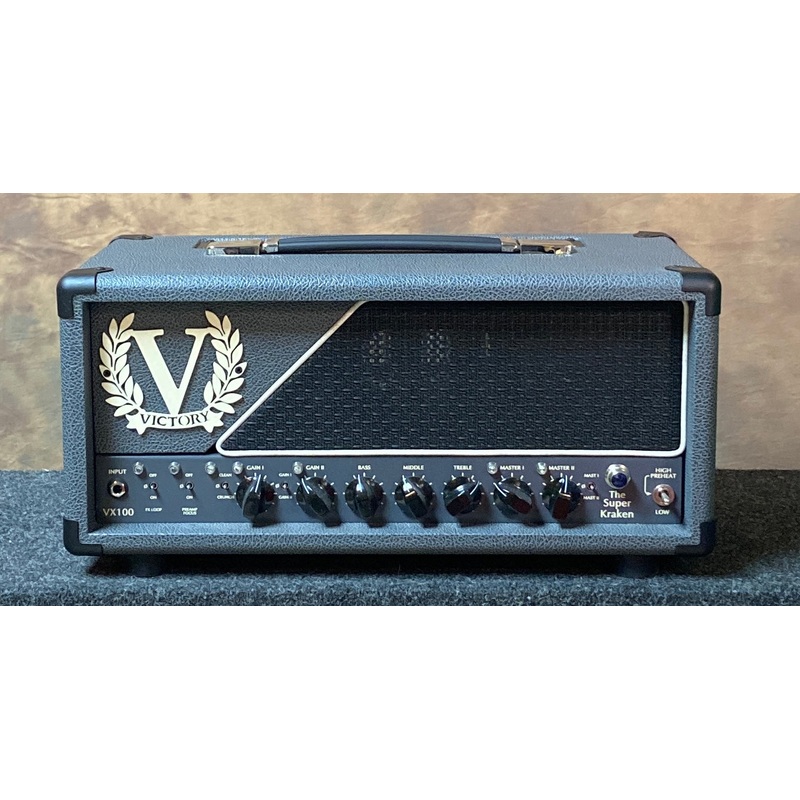 Victory Amps VX100 The Super Kraken Heritage Series 2-Channel 100-Watt Guitar Amp Head - ULT975560810181