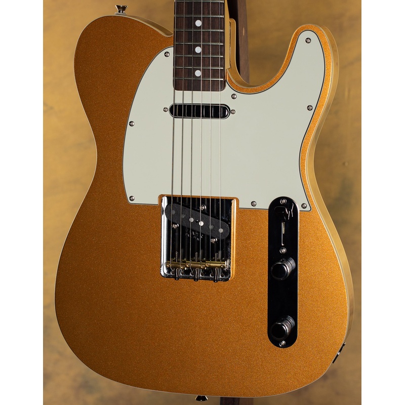 2023 Fender JV Modified '60s Custom Telecaster Rosewood Fingerboard Firemist Gold - ULT975560809483