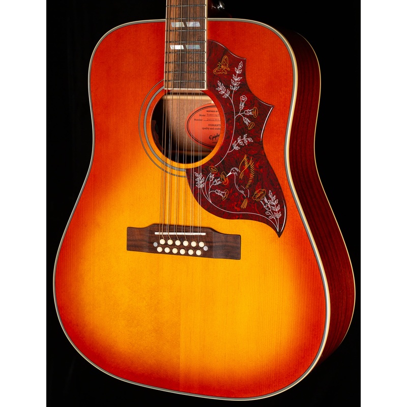 Epiphone Hummingbird 12-String Aged Cherry Sunburst Gloss (293) - ULT975560809408
