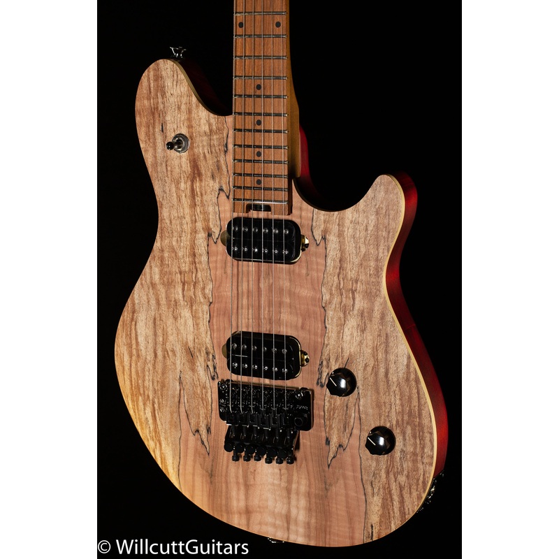 EVH Wolfgang WG Standard Exotic Spalted Maple Baked Maple Fingerboard Natural (800) - ULT975560809571