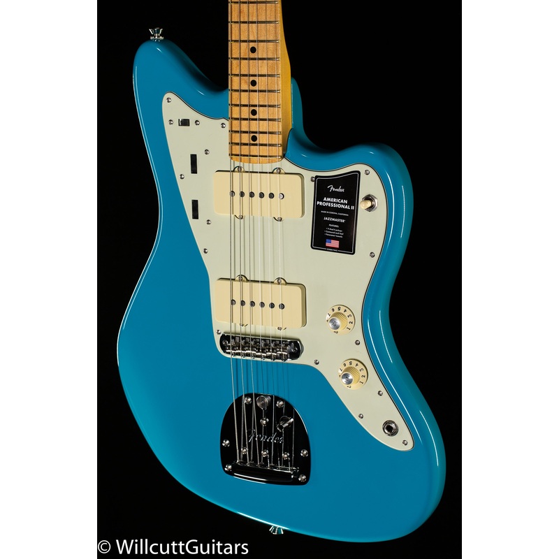 Fender American Professional II Jazzmaster Maple Fingerboard Miami Blue (938) - ULT975560809206