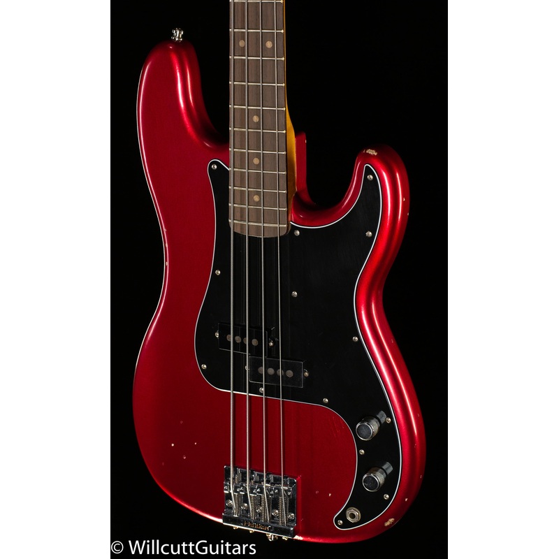 Fender Nate Mendel Precision Bass Rosewood Fingerboard Candy Apple Red (739) - ULT975560809175