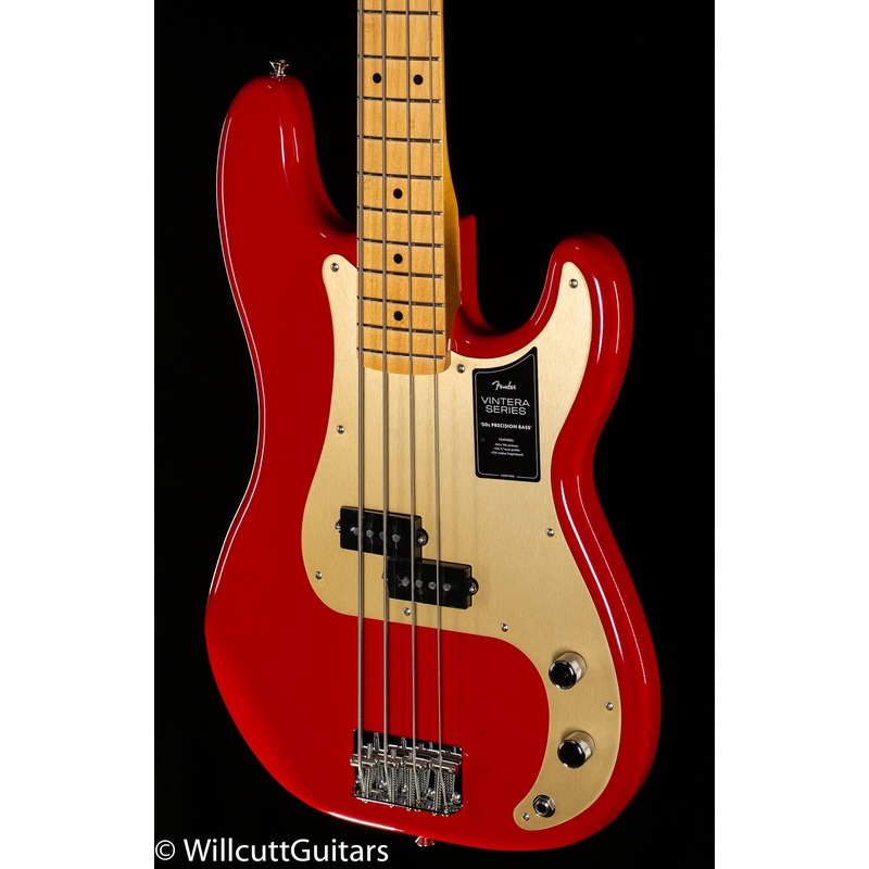 Fender Vintera '50s Precision Bass Maple Fingerboard Dakota Red (063) - ULT975560809417