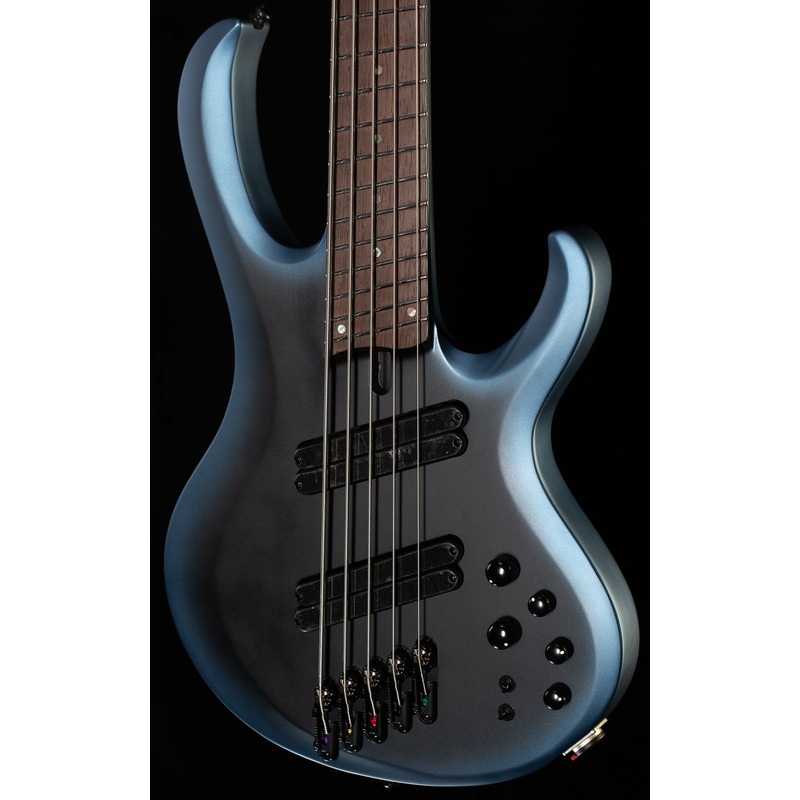 Ibanez Bass Workshop BTB605MSMAM Multi-scale 5-string Bass Guitar Midnight Arctic Ocean Matte (059) - ULT975560809322