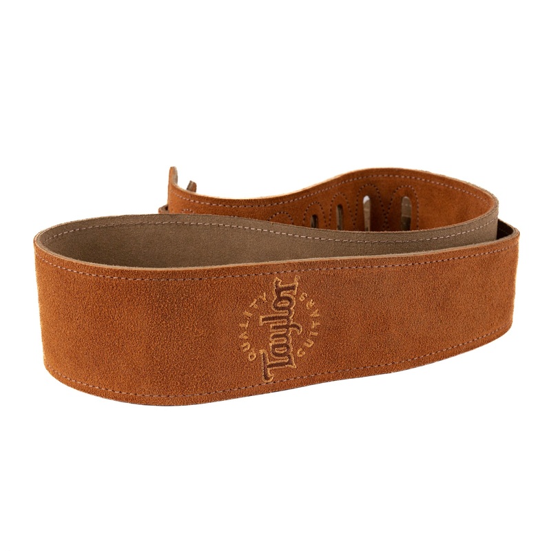 Taylor Suede Guitar Strap Honey - ULT975560809674