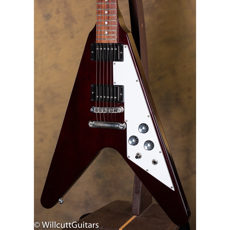 2010 Gibson Flying V Burgundy - ULT975560808645