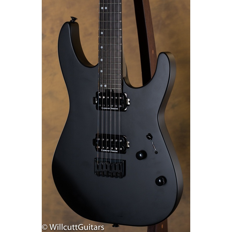 Charvel Pro-Mod DK24 HH HT E Ebony Fingerboard Satin Black - ULT975560808657