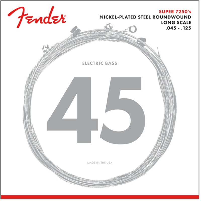 Fender 7250 Bass Strings (5-String) Medium Gauge - ULT975560808931