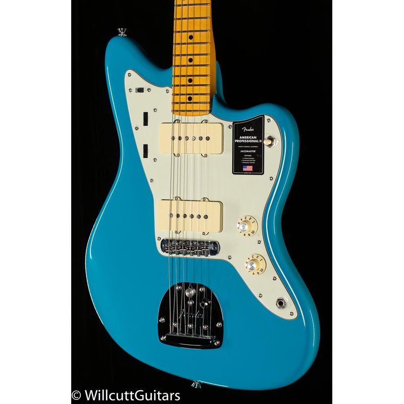 Fender American Professional II Jazzmaster Maple Fingerboard Miami Blue (974) - ULT975560808876