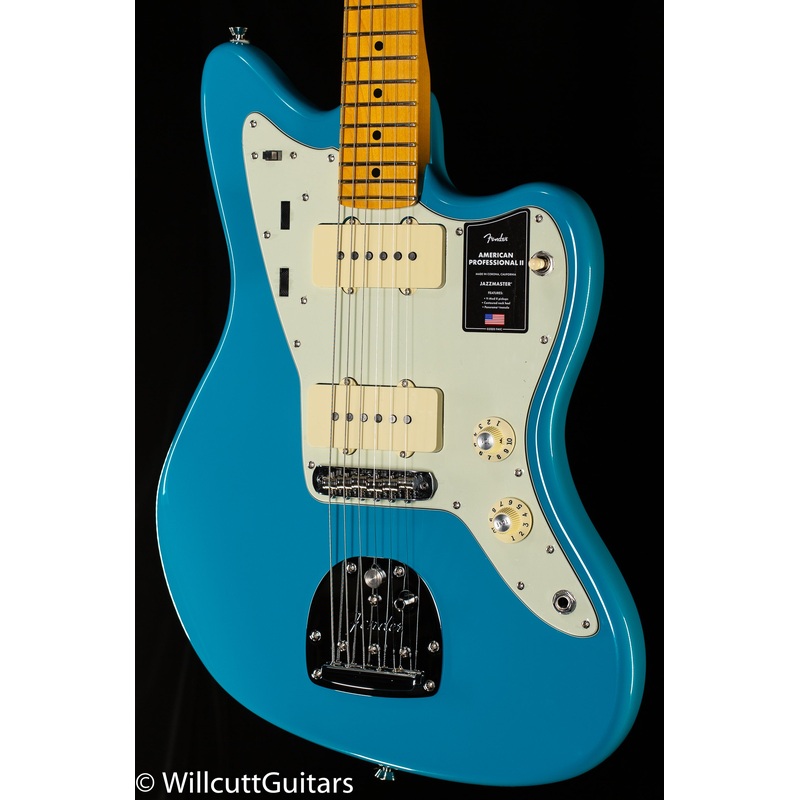 Fender American Professional II Jazzmaster Maple Fingerboard Miami Blue (989) - ULT975560808851