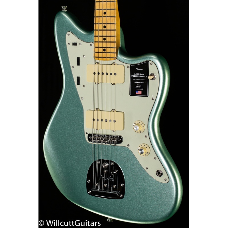 Fender American Professional II Jazzmaster Maple Fingerboard Mystic Surf Green (417) - ULT975560808706