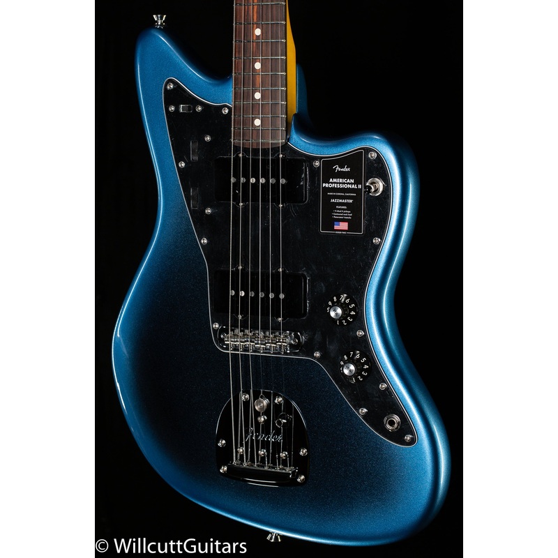Fender American Professional II Jazzmaster Rosewood Fingerboard Dark Night (316) - ULT975560808704