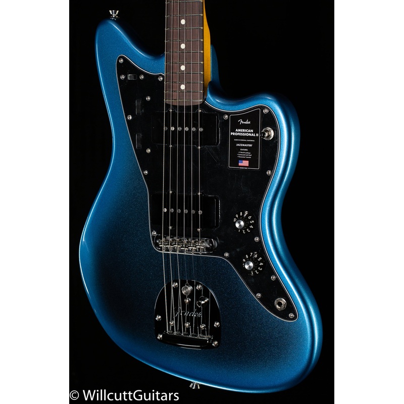 Fender American Professional II Jazzmaster Rosewood Fingerboard Dark Night (434) - ULT975560808705