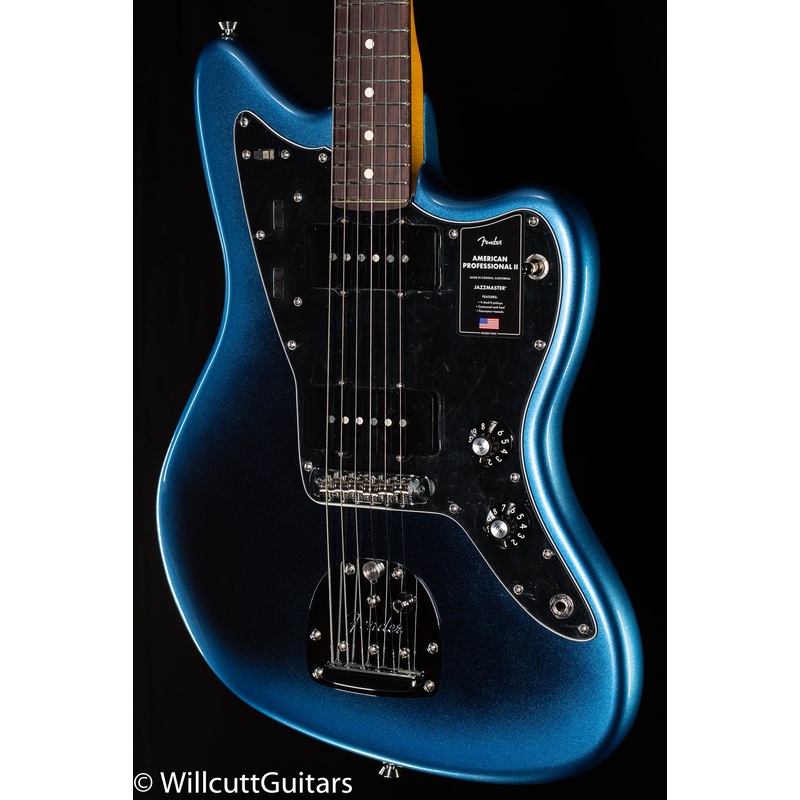 Fender American Professional II Jazzmaster Rosewood Fingerboard Dark Night (558) - ULT975560808673
