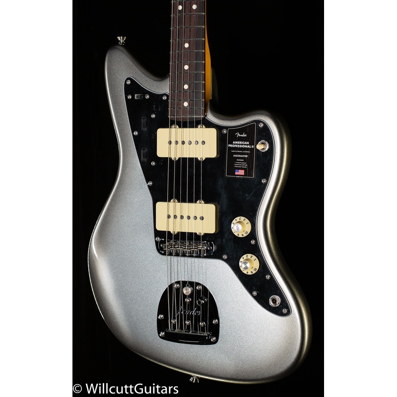 Fender American Professional II Jazzmaster Rosewood Fingerboard Mercury (620) - ULT975560808877