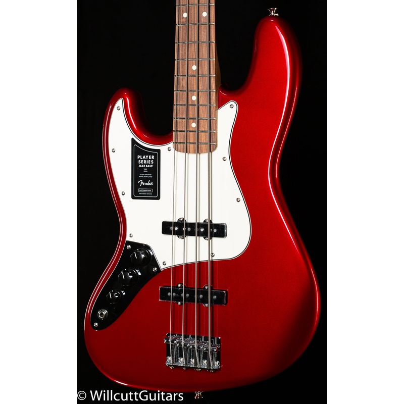 Fender Player Jazz Bass Pau Ferro Fingerboard Candy Apple Red Lefty (085) - ULT975560808816