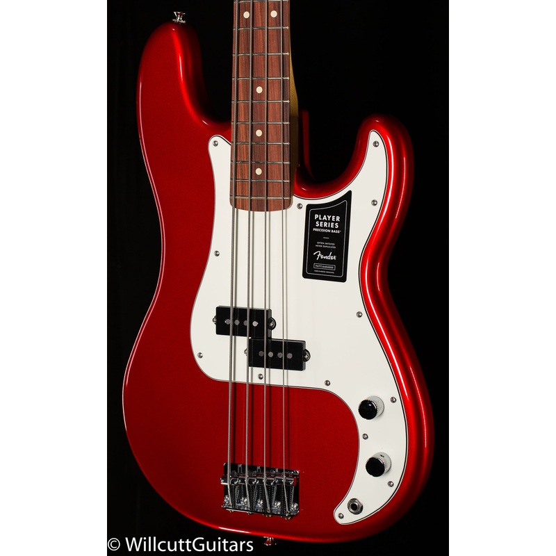 Fender Player Precision Bass Pau Ferro Fingerboard Candy Apple Red (054) - ULT975560808820