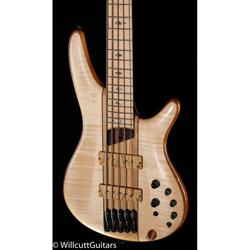 Ibanez SR Premium SR5FMDX2 5-string Bass Natural Low Gloss (174) - ULT975560809048