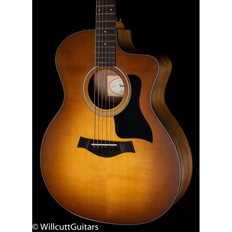 Taylor 114ce-SB Special Edition Walnut/Spruce Satin Sunburst Top (247) - ULT975560809038