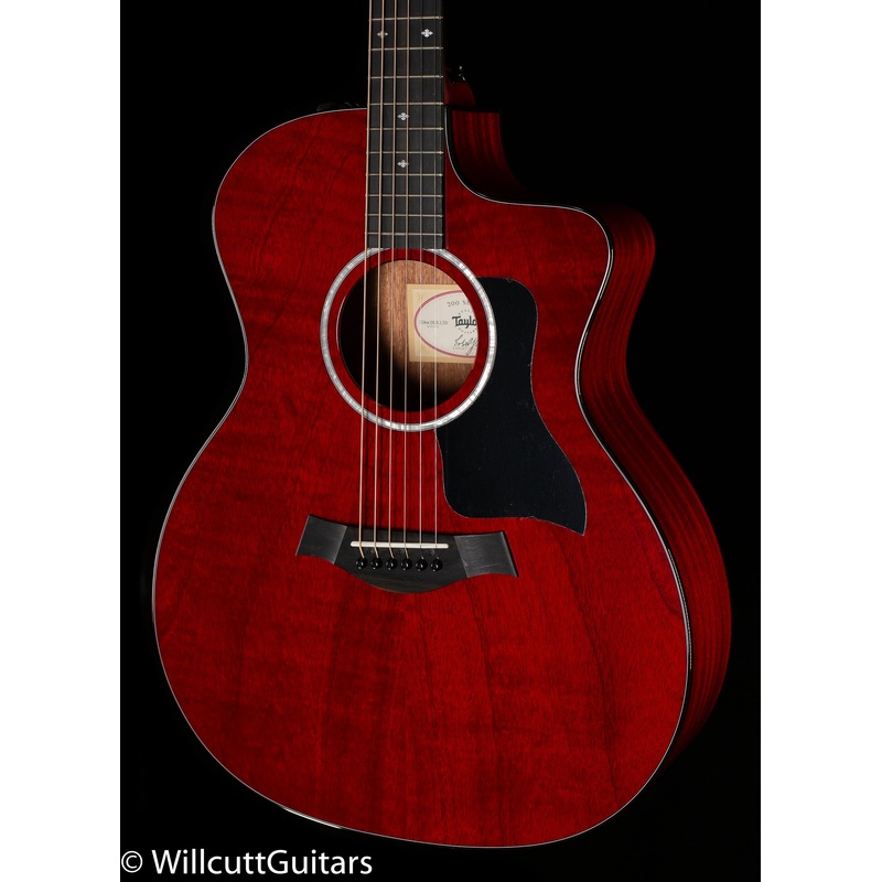 Taylor 224ce DLX LTD Mahogany/Sapele Trans Red (339) - ULT975560809041