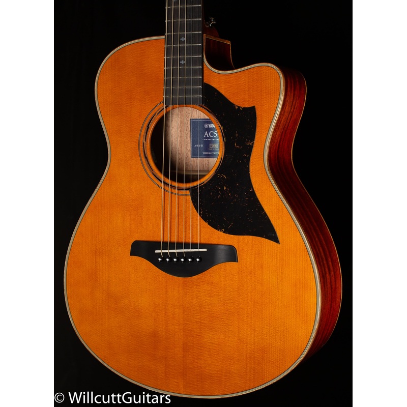 Yamaha AC5M ARE Vintage Natural Small Body Acoustic Cutaway (31A) - ULT975560808660