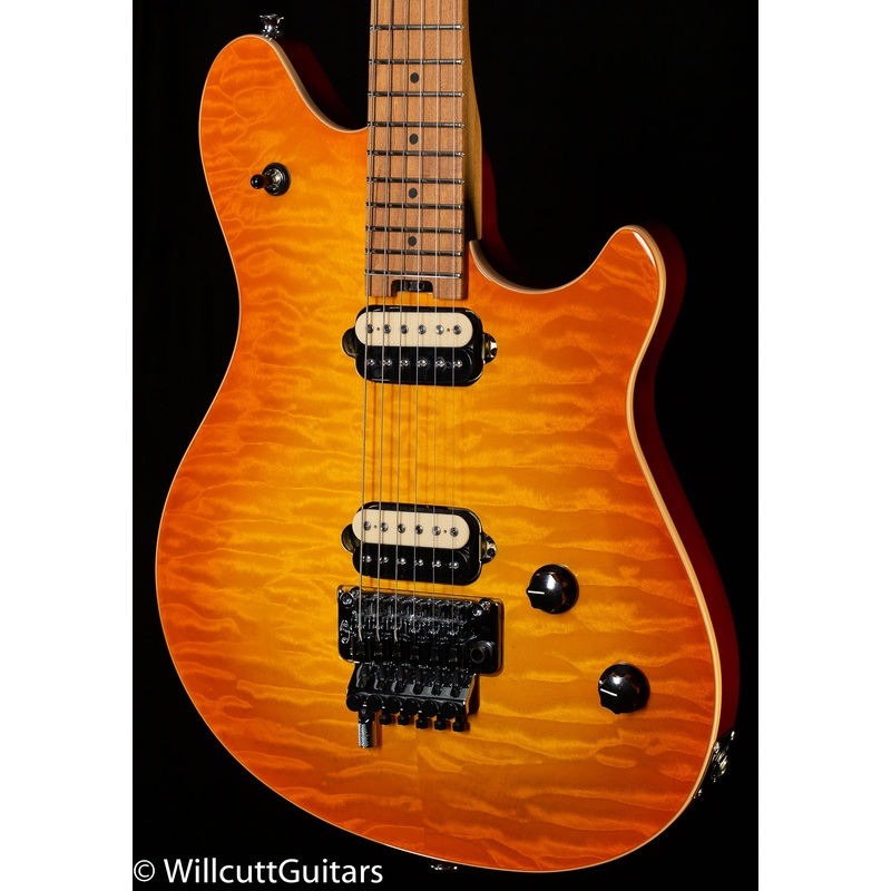 EVH Wolfgang Special QM Baked Maple Fingerboard Solar (416) - ULT975560808107