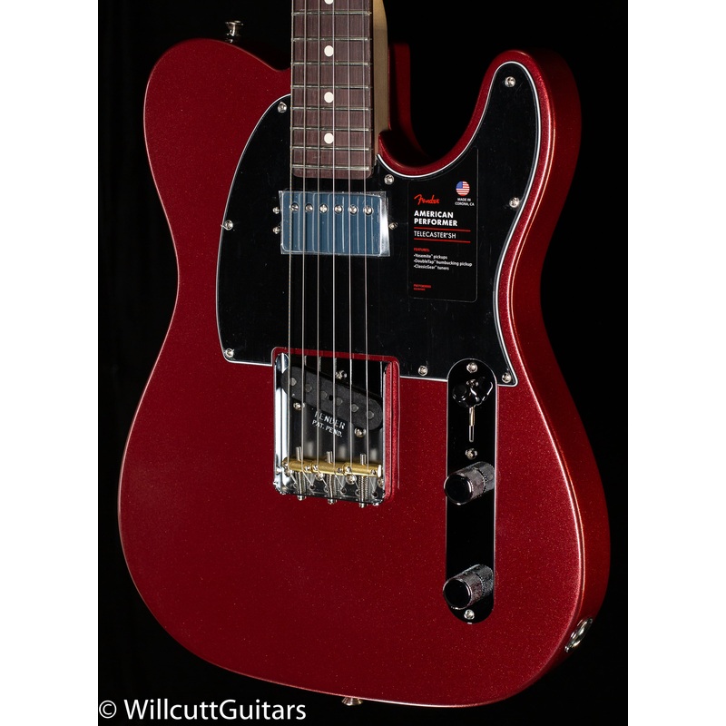 Fender American Performer Telecaster Hum Aubergine (000) - ULT975560808272