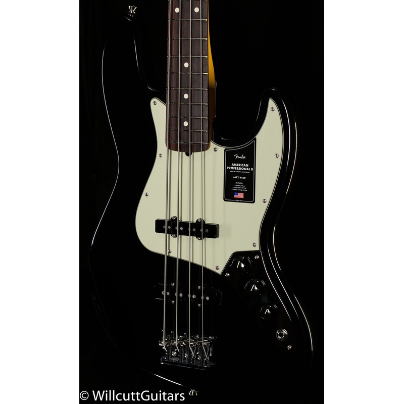 Fender American Professional II Jazz Bass Rosewood Fingerboard Black (038) - ULT975560808033