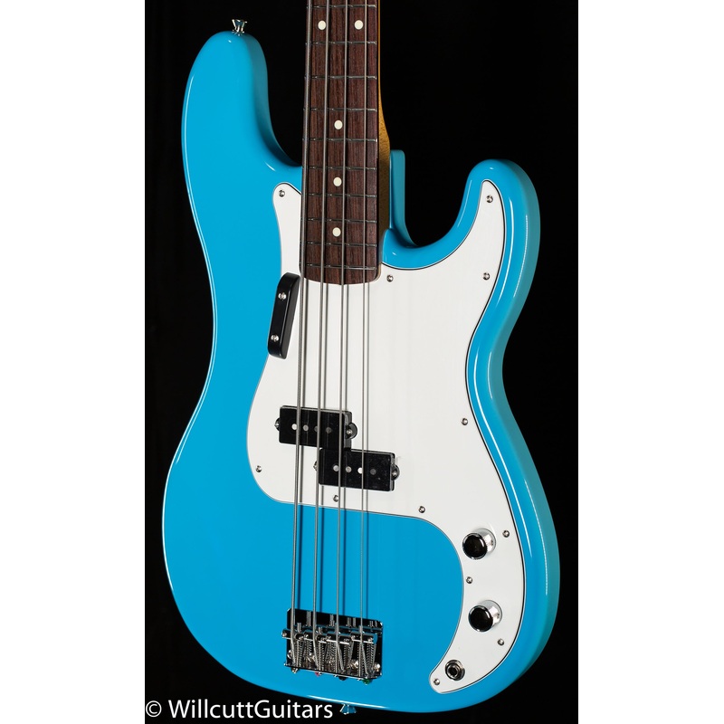 Fender Made in Japan Limited International Color Precision Bass Rosewood Fingerboard Maui Blue (420) - ULT975560808421