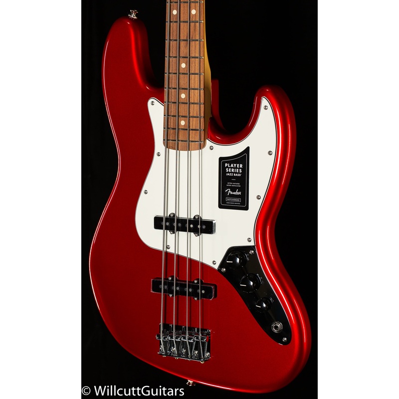 Fender Player Jazz Bass Pau Ferro Fingerboard Candy Apple Red (635) - ULT975560808420