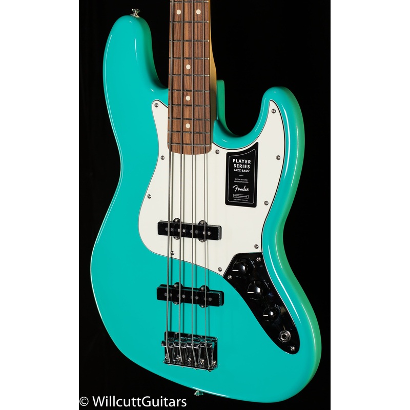 Fender Player Jazz Bass Pau Ferro Fingerboard Sea Foam Green (635) - ULT975560808395
