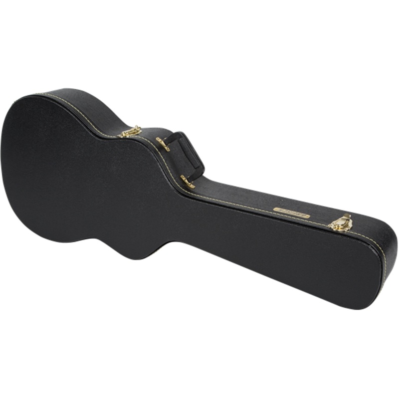 Gretsch G6296 Round Neck Resonator Flat Top Case, Black - ULT975560808473