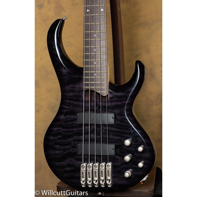 Ibanez BTB 5 Strings Bass Black Quilt Top - ULT975560808581