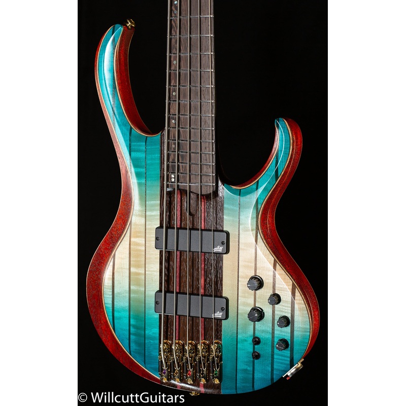 Ibanez Premium BTB1935 CIL 5 String  Caribbean Islet Low Gloss (047) - ULT975560808543