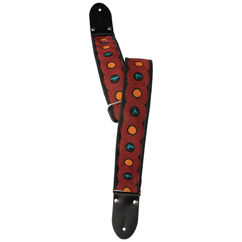 PRS Deluxe Retro Custom Jacquard Birds Strap - ULT975560808285