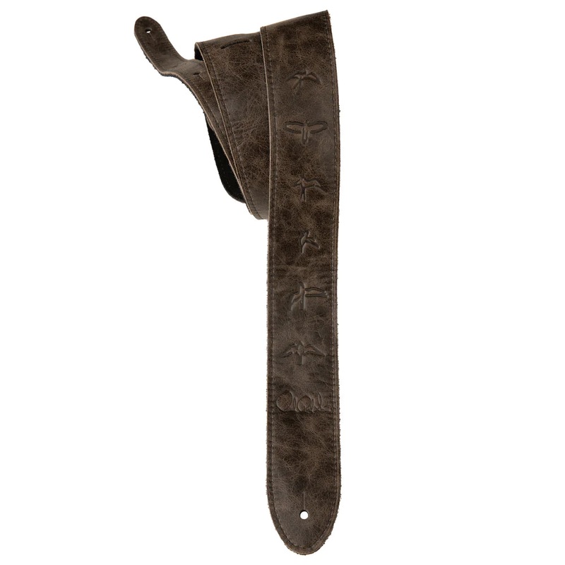 PRS Embossed Leather Birds Strap 2" - ULT975560808286