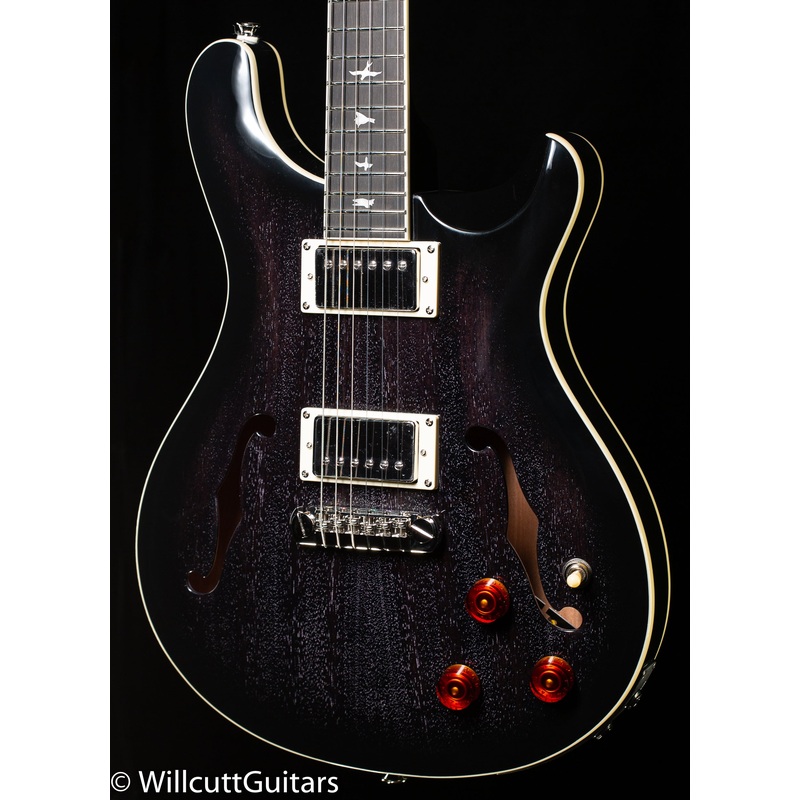 PRS SE Hollowbody Standard Piezo Dog Hair Smokeburst (617) - ULT975560808612