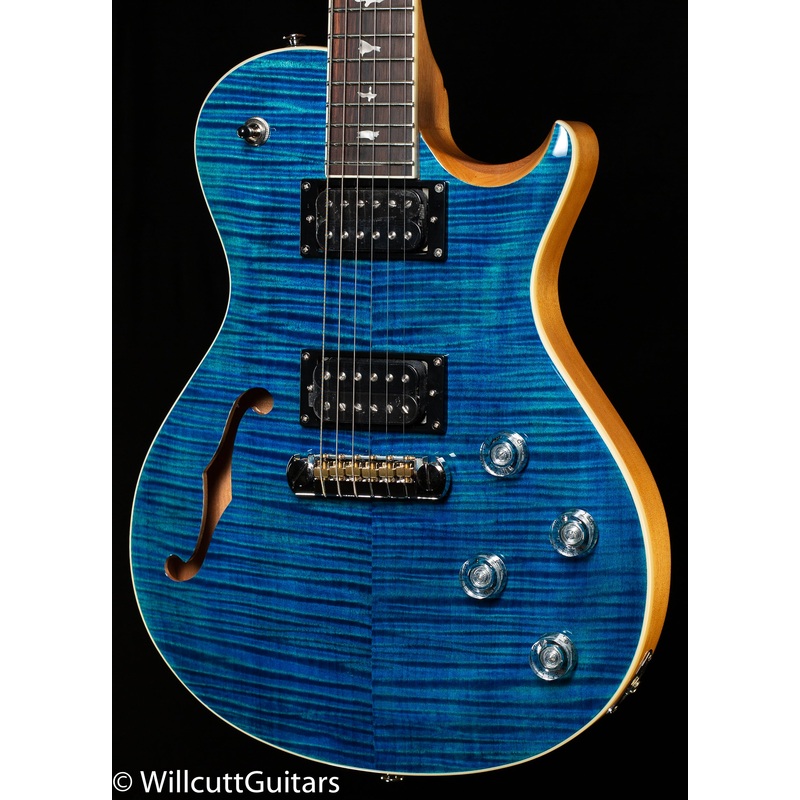 PRS SE Zach Myers, Carved Maple Top Myers Blue (403) - ULT975560808518