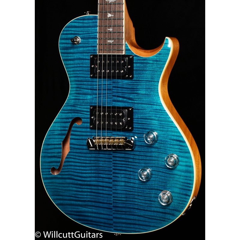 PRS SE Zach Myers Semi-Hollow Myers Blue (875) - ULT975560808517