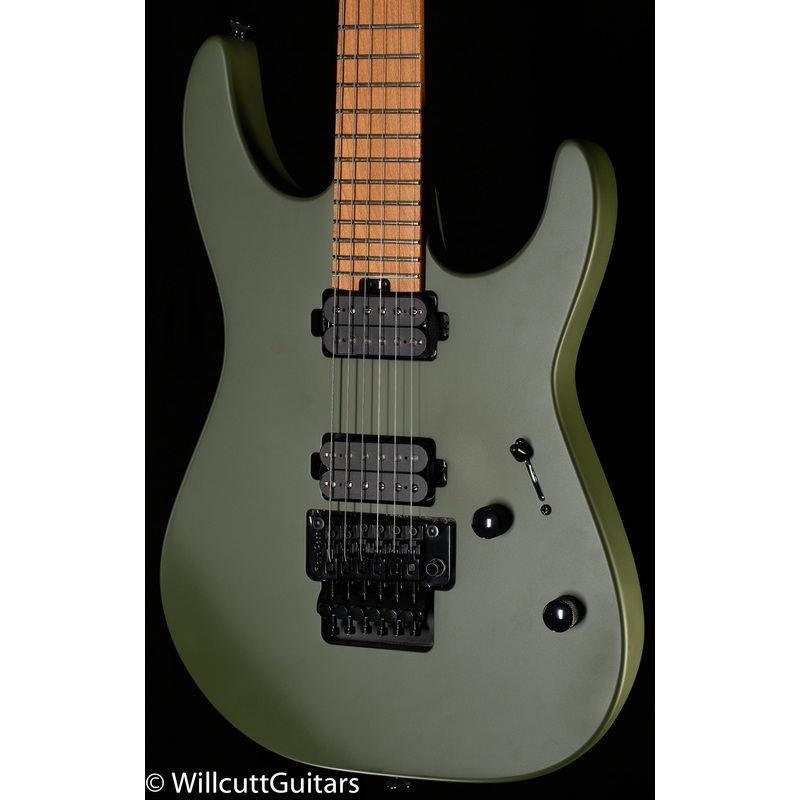 Charvel Pro-Mod DK24R HH FR Matte Army Drab (144) - ULT975560807869