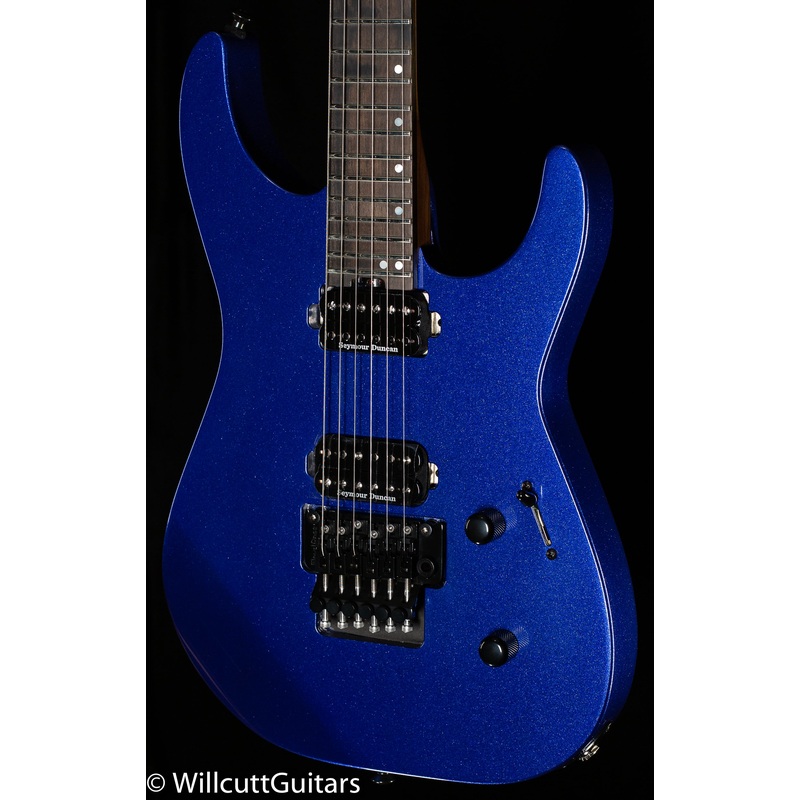 Jackson American Series Virtuoso Streaked Ebony Fingerboard Mystic Blue (255) - ULT975560807604