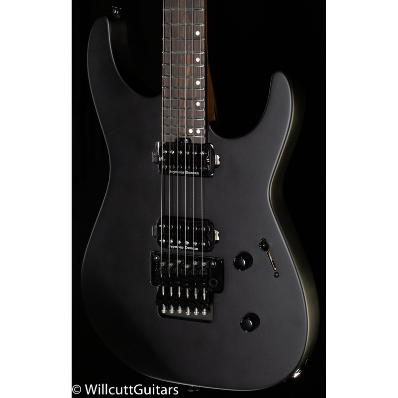 Jackson American Series Virtuoso Streaky Ebony Fingerboard Satin Black (010) - ULT975560807609