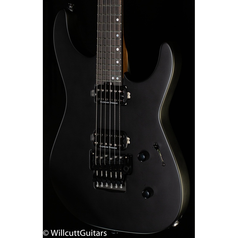 Jackson American Series Virtuoso Streaky Ebony Fingerboard, Satin Black (900) - ULT975560807608