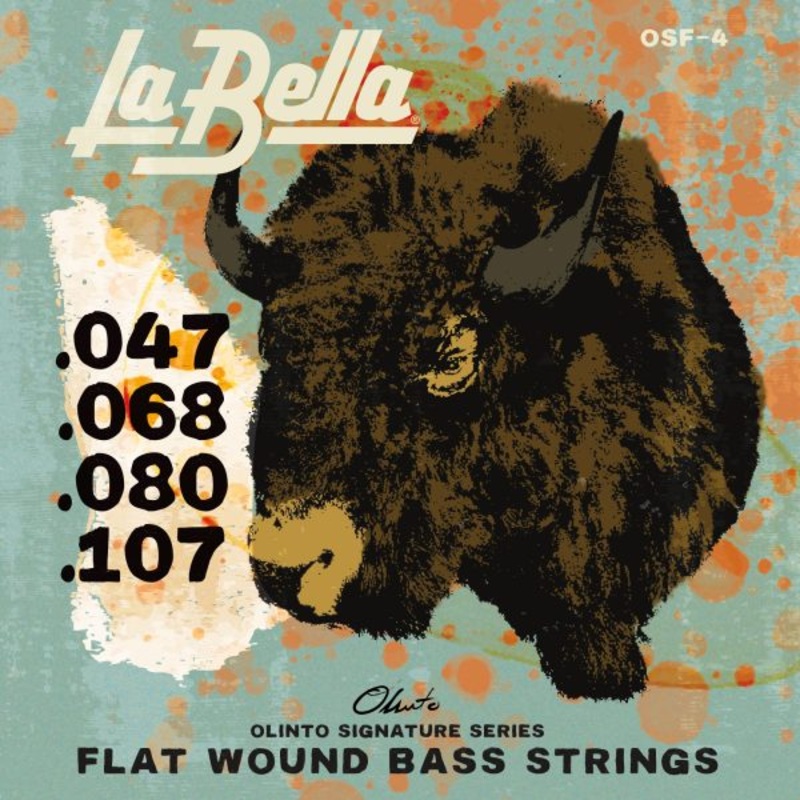 LaBella Strings Onlinto Signature Flats 4-String Set 47-107 - ULT975560807554