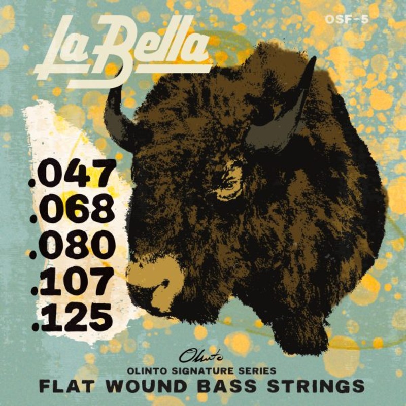 LaBella Strings Onlinto Signature Flats 5-String Set 47-125 - ULT975560807552