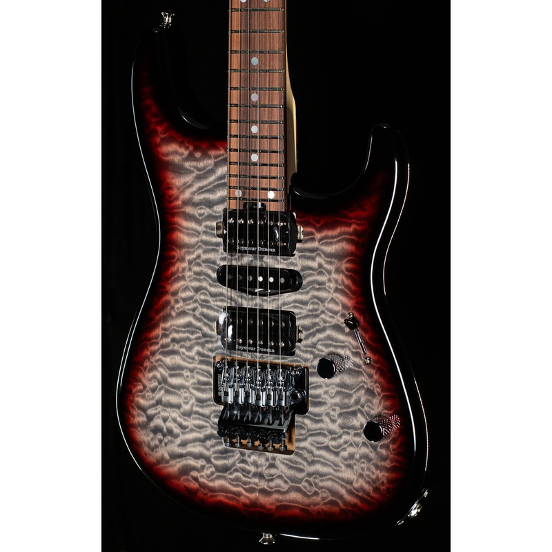 Charvel MJ San Dimas Style 1 HSH FR PF QM Midnight Glow (294) - ULT975560806987
